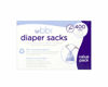 Picture of Ubbi Disposable Nappy Sacks, Lavender Scented, Easy-To-Tie Tabs, Baby Diaper Disposal or Pet Waste Bags, Value Pack, 400 Count