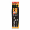 Picture of Sensationnel Xpression prestretched braiding hair - 3x xpression 58-inch kanekalon flame retardant smooth yaki braid - 3x x-pression 58 inch (2 pack, 2 DARKBROWN)