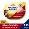 Picture of Nature's Recipe Grain Free Chicken & Beef Recipe in Savory Broth Wet Dog Food, 2.75 oz. Cup, 12 Count