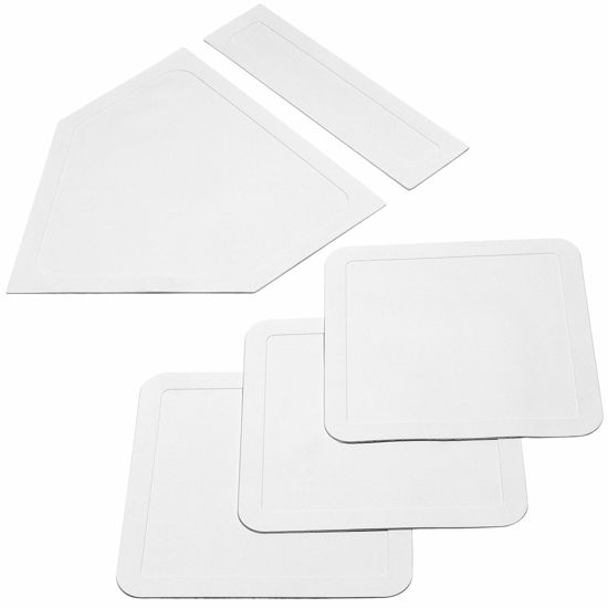 Picture of GoSports Baseball & Softball 5 Piece Base Set - Rubber Field Bases for Kids & Adults