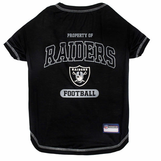 Picture of Pets First Oakland Raiders T-Shirt, Large