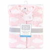 Picture of Hudson Baby Unisex Baby Plush Sleeping Bag, Sack, Blanket, Pink Clouds, 6-12 Months