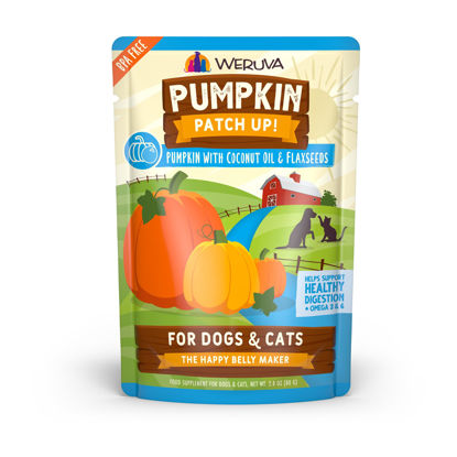 Picture of Weruva Pumpkin Patch Up! Pumpkin Pouches for Dogs & Cats