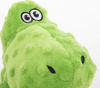 Picture of goDog Dinos T-Rex Squeaky Plush Dog Toy, Chew Guard Technology - Green, Large