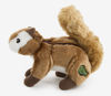 Picture of goDog Wildlife Chipmunk Squeaky Plush Dog Toy, Chew Guard Technology - Brown, Large