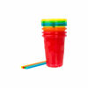 Picture of The First Years Take & Toss Spill Proof Party Pack - Rainbow Party Pack - Toddler Straw Cups, Kids Bowls, and Snack Cups - Ages 18 Months and Up - 30 Count