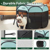 Picture of Love's cabin Pet Puppy Dog Playpen, Small Dog Tent Crates Cage Indoor/Outdoor, Portable Playpen for Dog and Cat, Foldable Pop Up Dog Kennel Playpen with Carring Case, Removable Zipper Top, Green