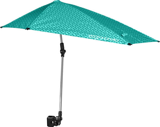 Picture of Sport-Brella Versa-Brella SPF 50+ Adjustable Umbrella with Universal Clamp, Regular, Turquoise