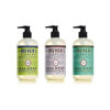 Picture of MRS. MEYER'S CLEAN DAY Liquid Hand Soap 3 Scent Variety Pack, Lemon Verbena, Lavender, Basil 3 CT (Variety Pack)