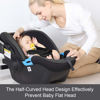 Picture of COOLBEBE New 2-in-1 Head & Body Supports for Baby Newborn Infants - Extra Soft Stroller Cushion Pads Car Seat Insert, Prefect for All Seasons