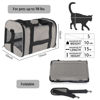 Picture of Cat Carrying Case - Pet Carrier Airline Approved, Protable and Breathable Pet Travel Carrier Removable Fleece Pad, Collapsible Cat Carrier Dog Carrier for Medium Cats Small Cats Dogs(15 * 10 * 10)