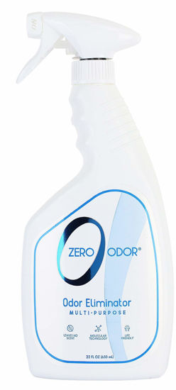 Picture of Zero Odor Multi-Purpose Odor Eliminator - Air & Surface Odor - Patented Technology Best for Bathroom, Kitchen, Fabrics, Closet- Smell Great Again, 22oz (Over 500 Sprays)