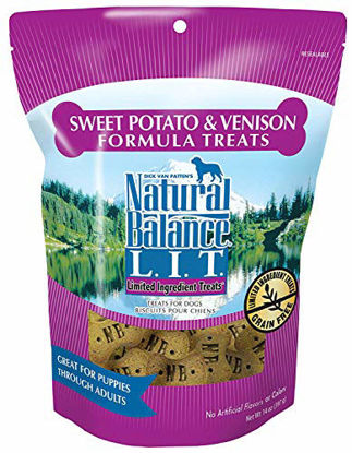 Picture of Natural Balance L.I.T. Limited Ingredient Treats Sweet Potato & Venison - 14-ounce (Pack of 2)