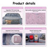 Picture of Travel Makeup Bag for Women Organizer: 3 Set Large Capacity Cosmetic Bags - Toiletry Bag with Divider 01-Z-Violet