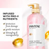 Picture of Pantene Rose Water Conditioner, Soothes, Replenishes Hydration, Safe for Color Treated Hair, Nutrient Infused with Vitamin B5 and Antioxidants, Pro-V Blends, 30.0 oz