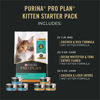 Picture of Purina Pro Plan Kitten Food Complete and Balanced Kitten Starter Kit - Dry and Wet Kitten Food Variety Pack