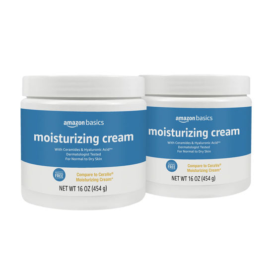 Picture of Amazon Basics Moisturizing Cream, 16 Ounces, 2-Pack