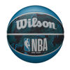 Picture of WILSON NBA DRV Plus Vibe Outdoor Basketball - Size 6-28.5", Black/Blue