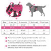 Picture of WINGOIN Pink Harness with Handle Tactical Dog Harness Vest for Large Medium Dogs No Pull Adjustable Reflective K9 Military Dog Vest Harnesses for Bull Terrier, Dalmatian, Border Collie, Wolfdog(M)