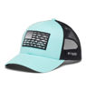 Picture of Columbia Unisex PFG Fish Flag Mesh Snap Back - High, Gulf Stream/Black, One Size