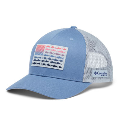 Picture of Columbia Unisex PFG Fish Flag Mesh Snap Back - High, Bluestone/Cool Grey, One Size