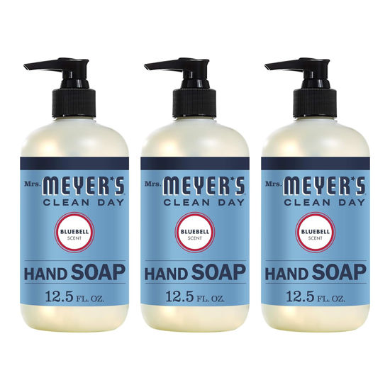 Picture of MRS. MEYER'S CLEAN DAY Bluebell Hand Soap (12.5 Fl Oz (Pack of 3))