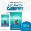 Picture of Tiki Cat Born Carnivore High Protein, Herring & Salmon Meal, Grain-Free Baked Kibble to Maximize Nutrients, Dry Cat Food, 2.8 lbs. Bag