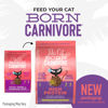 Picture of Tiki Cat Born Carnivore High Protein, Chicken, Herring & Salmon Meal, Grain-Free Baked Kibble to Maximize Nutrients, Dry Cat Food, 2.8 lbs. Bag