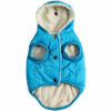 Picture of Vecomfy Fleece Lining Extra Warm Dog Hoodie in Winter for Large Dogs Jacket Pet Coats with Hooded,Light Blue XL