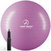 Picture of ProBody Pilates Ball Exercise Ball Yoga Ball, Multiple Sizes Stability Ball Chair, Gym Grade Birthing Ball for Pregnancy, Fitness, Balance, Workout and Physical Therapy (Purple, 55 cm)