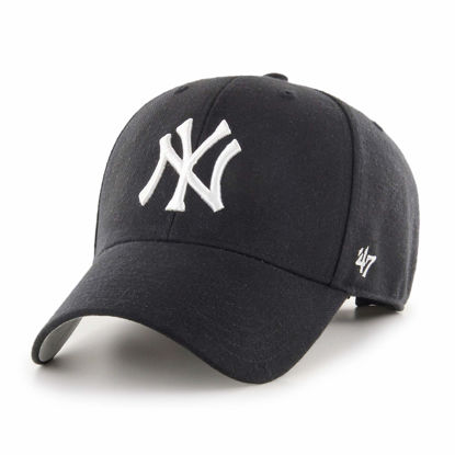 Picture of 47 Brand NY MVP Cap B-MVP17WBV-BK, Unisex, hat, Black