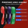 Picture of LEEKEY Resistance Bands, Exercise Bands Pull Up Assist Bands - Workout Bands Set - Mobility Band Powerlifting Bands for Men and Women Fitness Training, Physical Therapy,Home Workouts