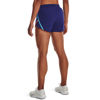 Picture of Under Armour womens Fly By 2.0 Running Shorts , (468) Sonar Blue / Orange Blast / Reflective , 3X-Large