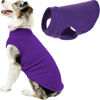 Picture of Gooby Stretch Fleece Vest Dog Sweater - Violet, 6X-Large - Warm Pullover Fleece Dog Jacket - Winter Dog Clothes for Small Dogs Boy or Girl - Dog Sweaters for Small Dogs to Dog Sweaters for Large Dogs