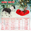 Picture of BWOGUE Santa Dog Costume Christmas Pet Clothes Santa Claus Riding Pet Cosplay Costumes Party Dressing up Dogs Cats Outfit for Small Medium Large Dogs Cats