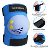 Picture of BOSONER Kids/Youth Knee Pads Elbow Pads Wrist Guards Set for 3-15 Years, Child Protective Gear Set for Roller Skates, Cycling, BMX Bike, Skateboard, Inline Skating, Scooter Riding Sports