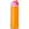 Picture of Owala FreeSip Insulated Stainless Steel Water Bottle with Straw for Sports and Travel, BPA-Free, 24-oz, Orchid/Orange (Tropical)