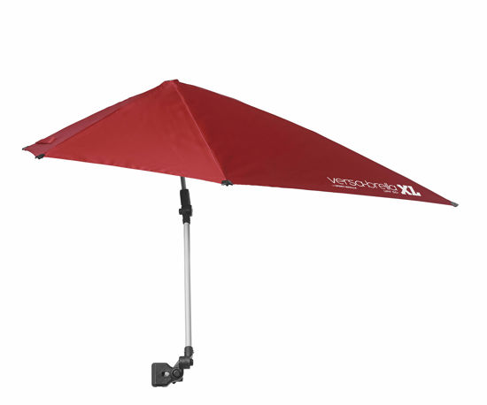 Picture of Sport-Brella Versa-Brella SPF 50+ Adjustable Umbrella with Universal Clamp, XL, Firebrick Red