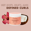 Picture of SheaMoisture Curly Hair Products, Coconut & Hibiscus Curl Enhancing Smoothie with Shea Butter, Sulfate Free, Paraben Free Hair Cream for Anti-Frizz, Moisture & Shine, (2 Pack - 16 Fl Oz Ea)