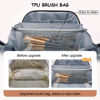 Picture of Travel Makeup Bag for Women Organizer: 3 Set Large Capacity Cosmetic Bags - Toiletry Bag with Divider 03-Straw Yellow