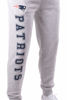 Picture of Ultra Game NFL Men's Super Soft Game Day Jogger Sweatpants, New England Patriots, Heather Gray, XX-Large