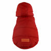 Picture of Vecomfy Fleece Lining Extra Warm Dog Hoodie in Winter for Large Dogs Jacket Pet Coats with Hooded,Red XXXL