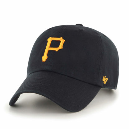 Picture of 47 Pittsburgh Pirates Clean Up Adjustable Cap (Black) (For Adults)