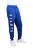 Picture of Ultra Game NFL Men's Super Soft Game Day Jogger Sweatpants, New York Giants, Team Color Stripe, Large