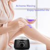 Picture of Wax Warmer DTOETKD Waxing Hair Removal Kit with 4 Wax Beans+20 Wax Applicator Sticks+4 Small Bowls