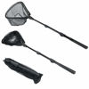 Picture of Fishing Landing Net with Telescoping Pole Handle Extends to 63 inches, Carbon Fiber Handle Extended from 23.6 inches to 47 inches