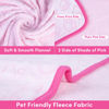 Picture of Premium Soft Dog Blankets for Large Dogs, Large Cat Blanket Calming Washable for Bed Couch Protection Cover, Dog Essentials for Large Dog, 66 * 82 inches, Pink