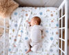 Picture of Sorrel + Fern 2-Pack Crib Sheet for Standard Crib Mattress (Farm Animals) - Premium Fitted Sheets - Buttery Soft Cotton Blend