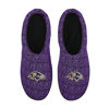 Picture of FOCO NFL Baltimore Ravens Men's Poly Knit Cup Sole Slipper, Team Color, Medium (9-10)