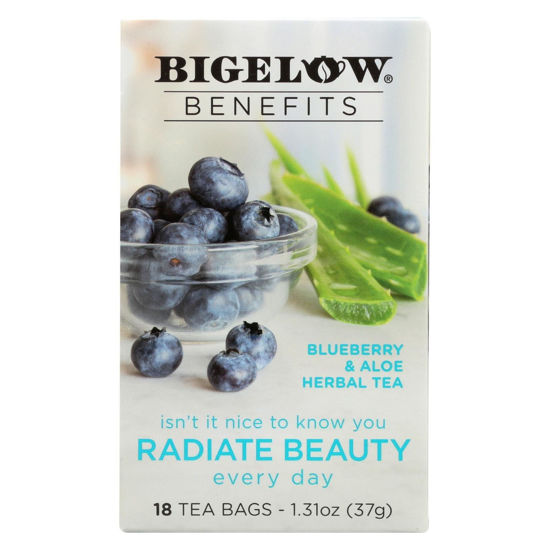 Picture of Bigelow Tea Blueberry and Aloe, Radiate Beauty (Pack of 6)